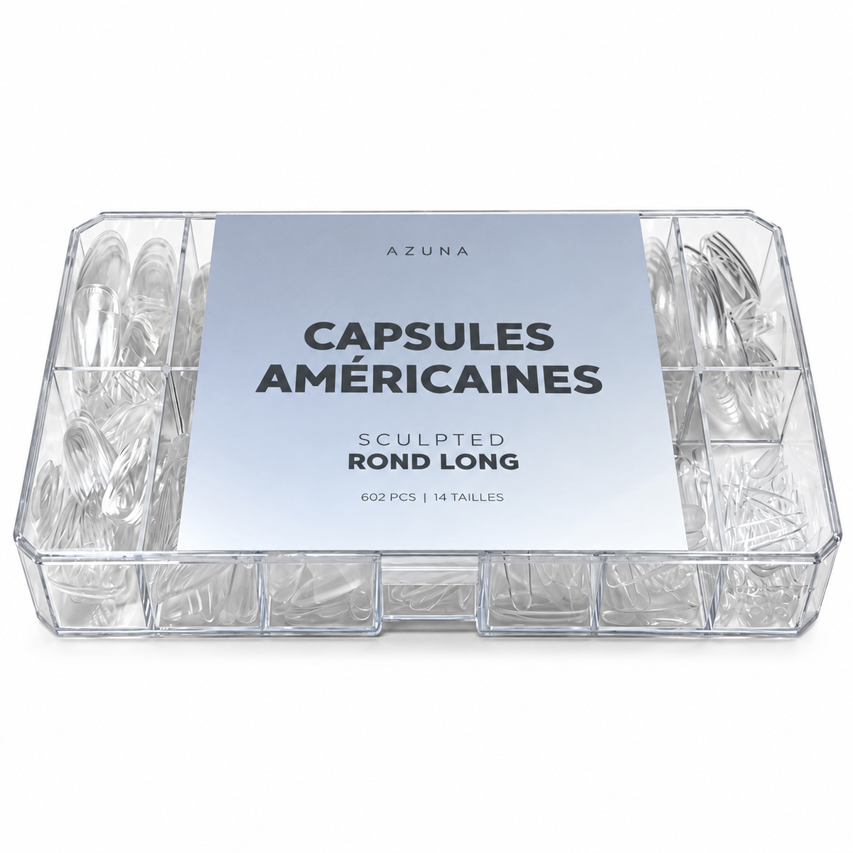 Capsules américaines Sculpted - Rond Long