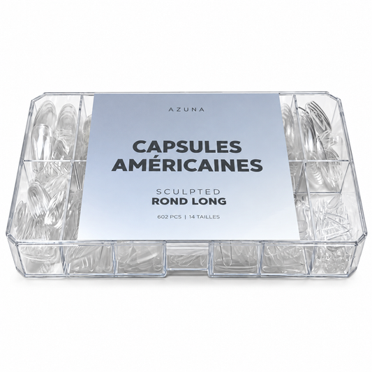 Capsules américaines Sculpted - Rond Long