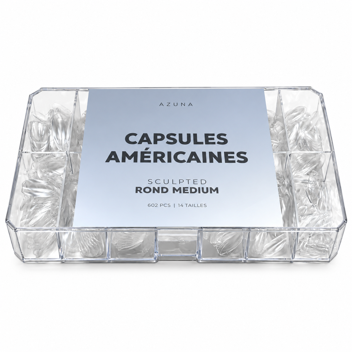 Capsules américaines Sculpted - Rond Médium