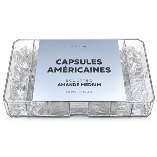Capsules américaines Sculpted - Amande Médium