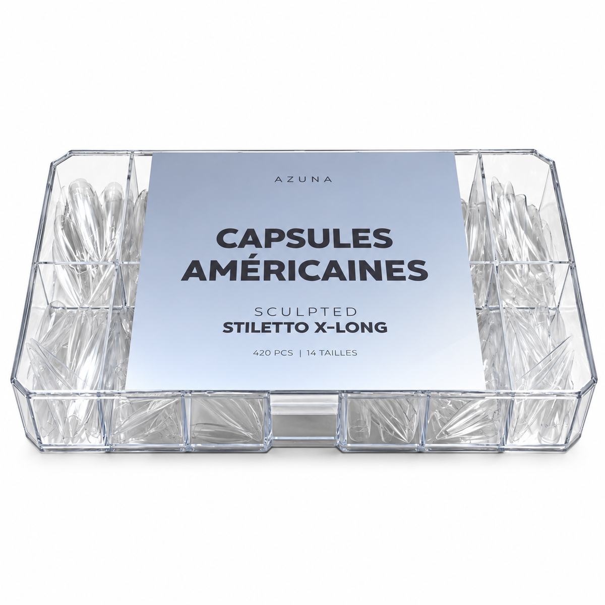 Capsules américaines Sculpted - Stiletto X-Long
