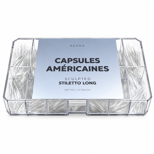 Capsules américaines Sculpted - Stiletto Long