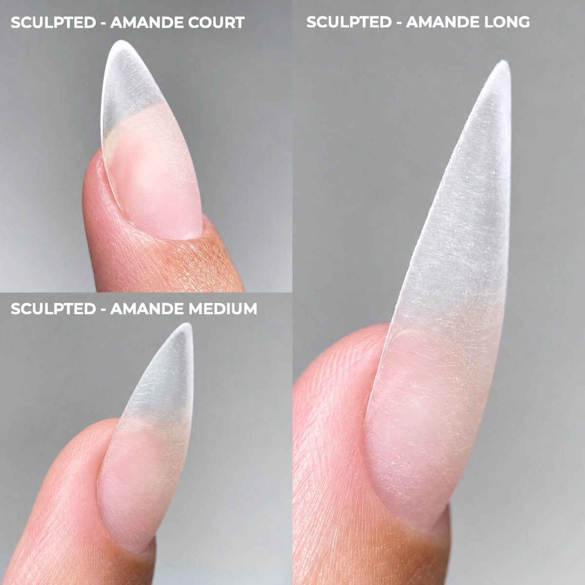 Capsules américaines Sculpted - Amande Long