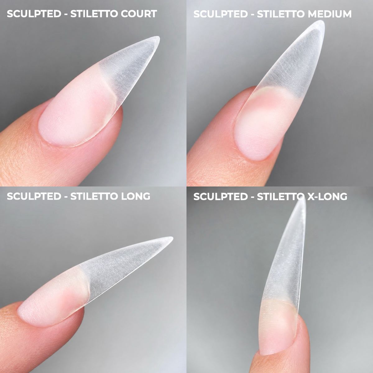 Capsules américaines Sculpted - Stiletto Médium